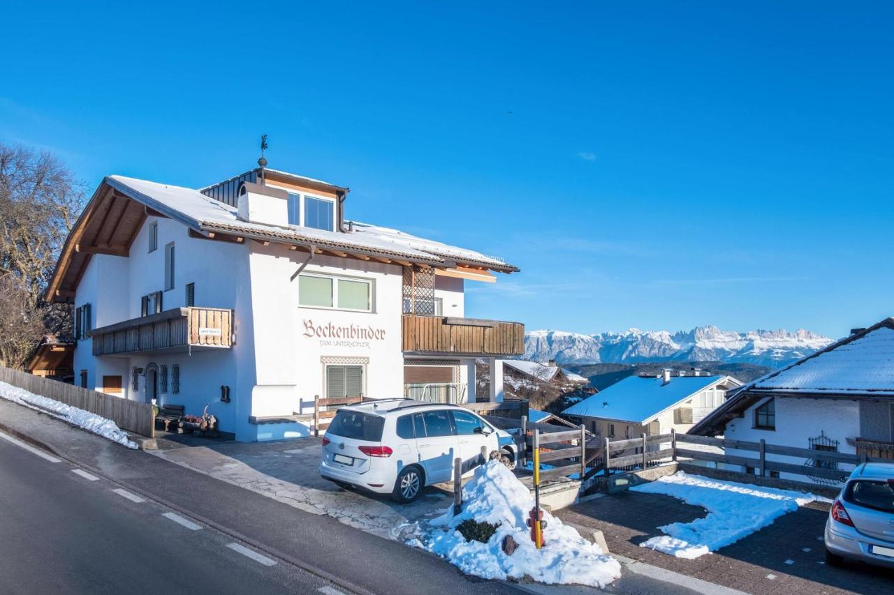 Beckenbinder Apartement Latemar San Genesio Atesino Esterno foto